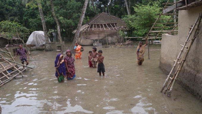 bilde av klimaofre i Bangladesh