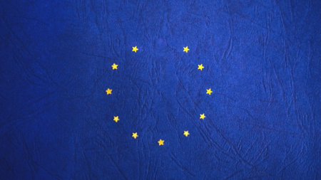 Bildet viser en Eu-logo som mangler en stjerne